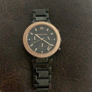 Michael Kors Watch (Gold and Black)
